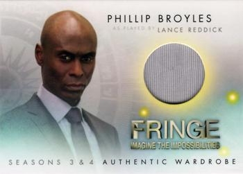 2013 Cryptozoic Fringe Seasons 3 & 4 - Wardrobe #M10 Phillip Broyles Front