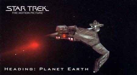1994 SkyBox Star Trek I The Motion Picture Cinema Collection #06 Heading: Planet Earth Front