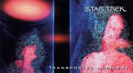 1994 SkyBox Star Trek I The Motion Picture Cinema Collection #18 Transporter Accident Front