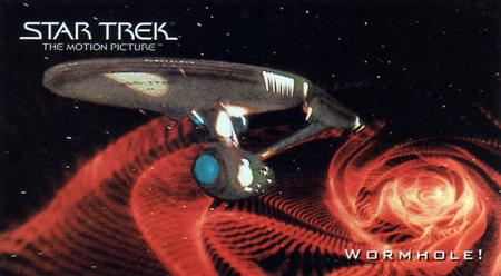 1994 SkyBox Star Trek I The Motion Picture Cinema Collection #25 Wormhole! Front