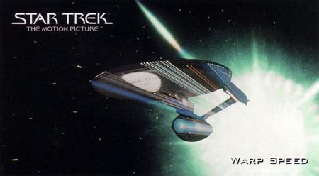 1994 SkyBox Star Trek I The Motion Picture Cinema Collection #29 Warp Speed Front