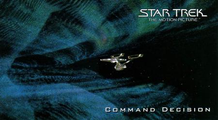 1994 SkyBox Star Trek I The Motion Picture Cinema Collection #32 Command Decision Front