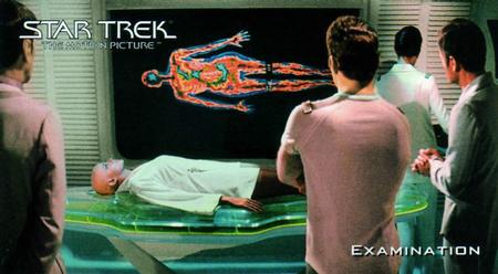 1994 SkyBox Star Trek I The Motion Picture Cinema Collection #39 Examination Front