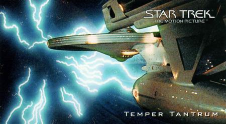 1994 SkyBox Star Trek I The Motion Picture Cinema Collection #52 Temper Tantrum Front