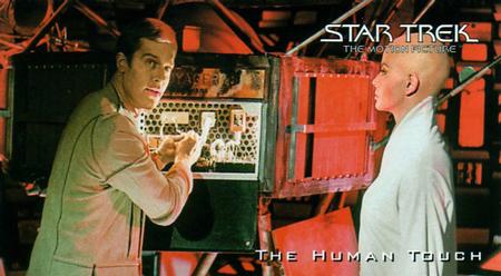 1994 SkyBox Star Trek I The Motion Picture Cinema Collection #63 The Human Touch Front