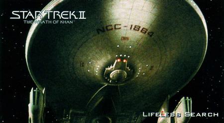 1994 SkyBox Star Trek II The Wrath of Khan Cinema Collection #06 Lifeless Search Front