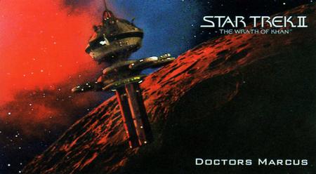1994 SkyBox Star Trek II The Wrath of Khan Cinema Collection #07 Doctors Marcus Front