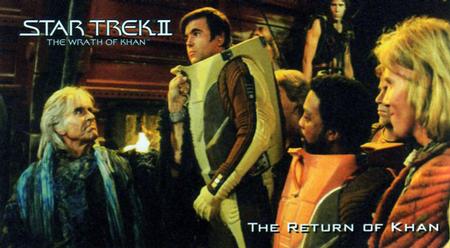 1994 SkyBox Star Trek II The Wrath of Khan Cinema Collection #10 The Return of Khan Front