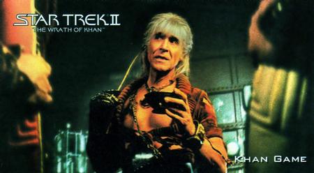 1994 SkyBox Star Trek II The Wrath of Khan Cinema Collection #11 Khan Game Front