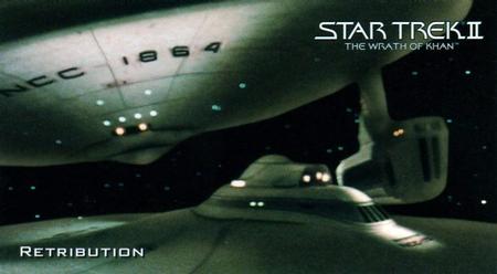 1994 SkyBox Star Trek II The Wrath of Khan Cinema Collection #30 Retribution Front