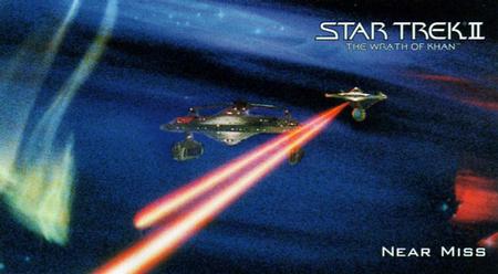 1994 SkyBox Star Trek II The Wrath of Khan Cinema Collection #49 Near Miss Front
