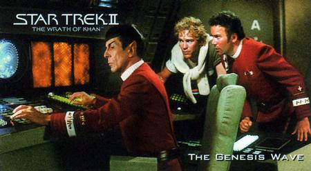 1994 SkyBox Star Trek II The Wrath of Khan Cinema Collection #58 The Genesis Wave Front