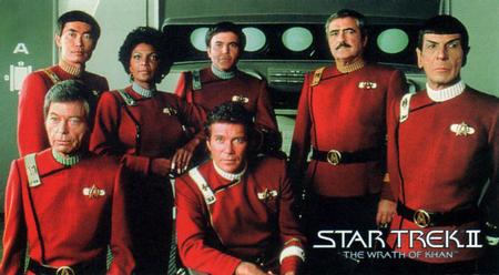 1994 SkyBox Star Trek II The Wrath of Khan Cinema Collection #71 Checklist Front