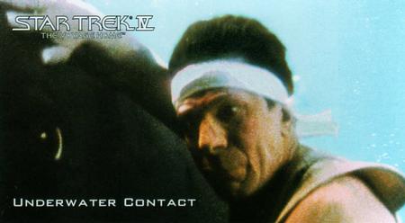 1994 SkyBox Star Trek IV The Voyage Home Cinema Collection #28 Underwater Contact Front