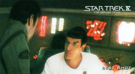 1994 SkyBox Star Trek IV The Voyage Home Cinema Collection #52 Best Shot Front