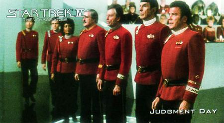 1994 SkyBox Star Trek IV The Voyage Home Cinema Collection #66 Judgement Day Front