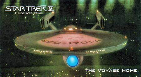 1994 SkyBox Star Trek IV The Voyage Home Cinema Collection #70 The Voyage Home Front