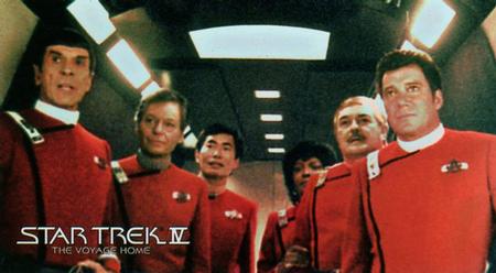 1994 SkyBox Star Trek IV The Voyage Home Cinema Collection #71 Checklist Front