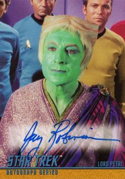 1999 SkyBox Star Trek The Original Series 3 - Autographs #A68 Jay Robinson Front