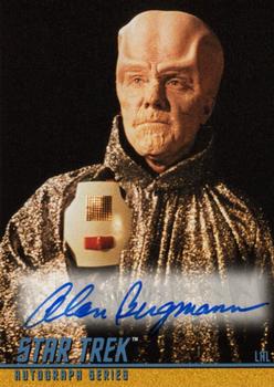1999 SkyBox Star Trek The Original Series 3 - Autographs #A71 Alan Bergmann Front