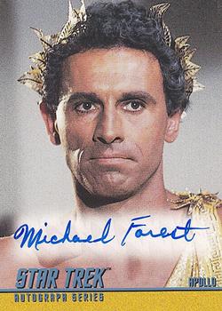 1998 SkyBox Star Trek The Original Series 2 - Autographs #A37 Michael Forest Front