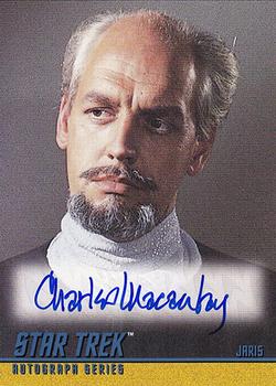 1998 SkyBox Star Trek The Original Series 2 - Autographs #A41 Charles Macaulay Front