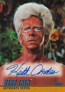 1998 SkyBox Star Trek The Original Series 2 - Autographs #A42 Keith Andes Front