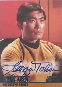 1997 SkyBox Star Trek Original Series 1 - Autographs #A4 George Takei Front