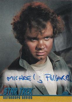 1997 SkyBox Star Trek Original Series 1 - Autographs #A24 Michael J. Pollard Front