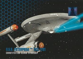 1995 SkyBox 30 Years of Star Trek Phase One #01 U.S.S. Enterprise NCC-1701 Front