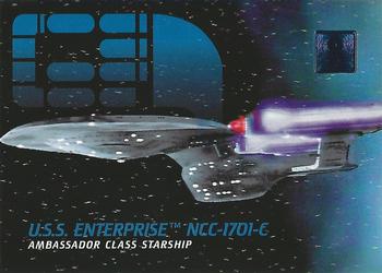 C1034 USS Enterprise NCC-1701-D#5 30 Years Of StarTrek Phase 1 Skybox 1995 Card 