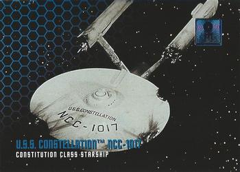 1995 SkyBox 30 Years of Star Trek Phase One #13 U.S.S. Constellation Front