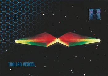 1995 SkyBox 30 Years of Star Trek Phase One #16 Tholian Vessel Front