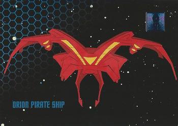 1995 SkyBox 30 Years of Star Trek Phase One #20 Orion Pirate Ship Front