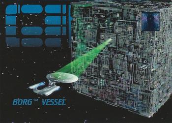 1995 SkyBox 30 Years of Star Trek Phase One #31 Borg Vessel Front