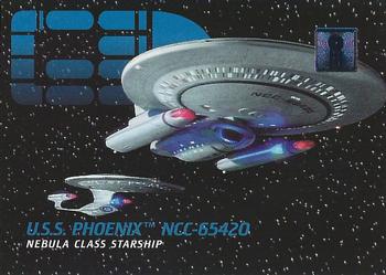 1995 SkyBox 30 Years of Star Trek Phase One #36 U.S.S. Phoenix Front