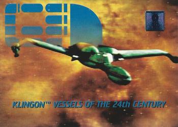 1995 SkyBox 30 Years of Star Trek Phase One #38 Klingon Vessels of the 24th Century Front