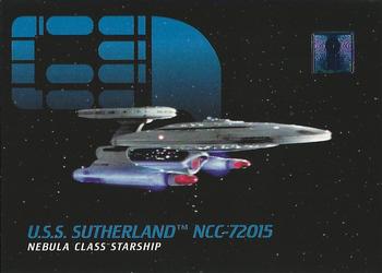1995 SkyBox 30 Years of Star Trek Phase One #39 U.S.S. Sutherland Front