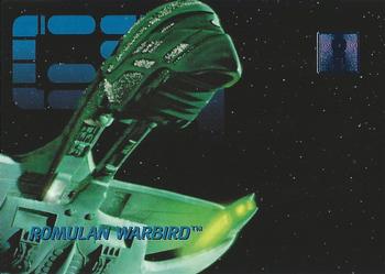 1995 SkyBox 30 Years of Star Trek Phase One #42 Romulan Warbird Front