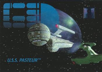 1995 SkyBox 30 Years of Star Trek Phase One #45 U.S.S. Pasteur Front