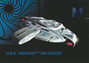 1995 SkyBox 30 Years of Star Trek Phase One #50 U.S.S. Defiant Front