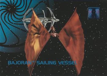 1995 SkyBox 30 Years of Star Trek Phase One #51 Bajoran Sailing Vessel Front