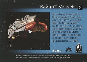 1995 SkyBox 30 Years of Star Trek Phase One #54 Kazon Vessels Back