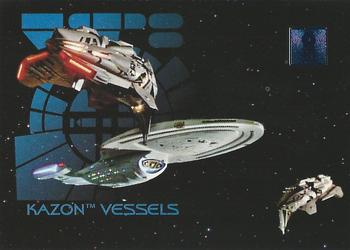 1995 SkyBox 30 Years of Star Trek Phase One #54 Kazon Vessels Front