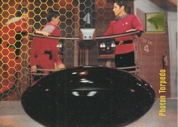 1995 SkyBox 30 Years of Star Trek Phase One #73 Photon Torpedo Front
