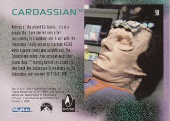 1995 SkyBox 30 Years of Star Trek Phase One #98 Cardassian Back