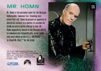 1996 SkyBox 30 Years of Star Trek Phase Two #126 Mr. Homn Back