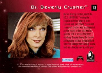 1996 SkyBox 30 Years of Star Trek Phase Two #163 Dr. Beverly Crusher Back