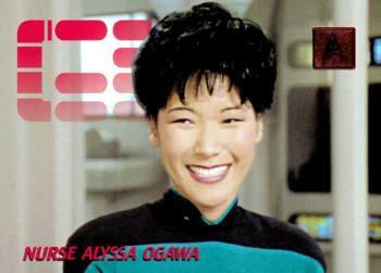 1996 SkyBox 30 Years of Star Trek Phase Two #168 Nurse Alyssa Ogawa Front