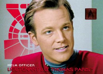 1996 SkyBox 30 Years of Star Trek Phase Two #185 Lt. J.G. Thomas Paris Front